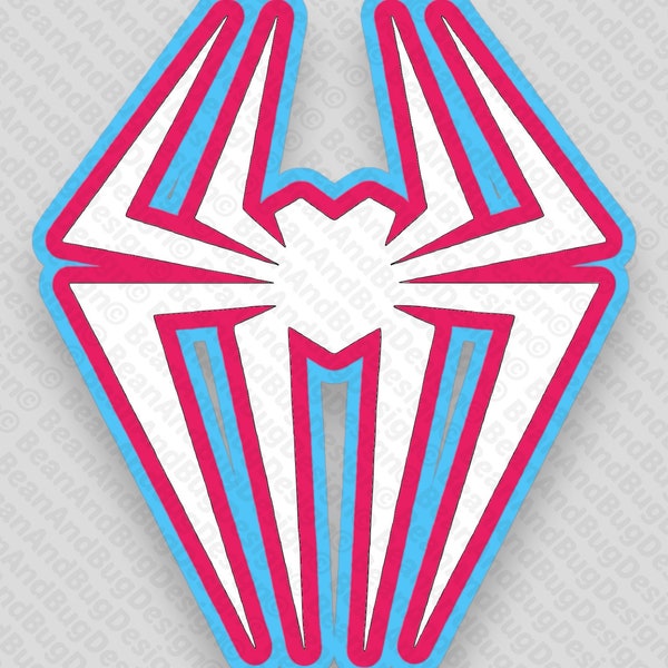 FanArt Ghost-Spider Gwen Stacy from Spider-Man Across The Spider-Verse Cricut-Ready JPG/PNG/SVG Digital Files Pack