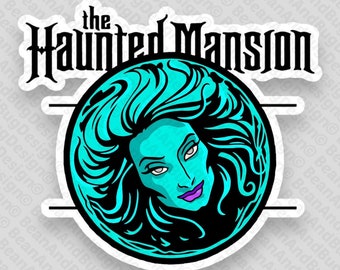 FanArt The Haunted Mansion's Madame Leota Cricut-Ready PNG/SVG Digital Files Pack