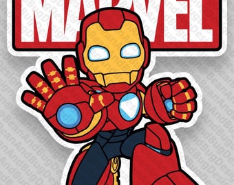 Iron Man Fan Art Digital Files for Cricut (JPG/PNG/SVG)