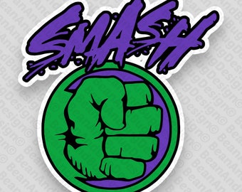 FanArt Marvel's The Incredible Hulk "Hulk Smash" Cricut-Ready JPG/PNG/SVG Digital Files Pack