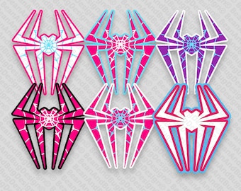 Ghost-Spider Gwen Stacy SVG Bundle: Spider-Verse FanArt (Digital Files)