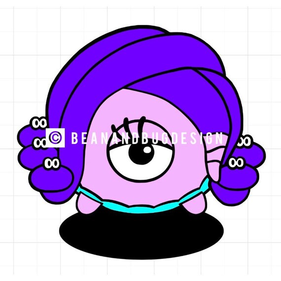 Personalized Celia From Monsters Inc Tsum Tsum Etsy