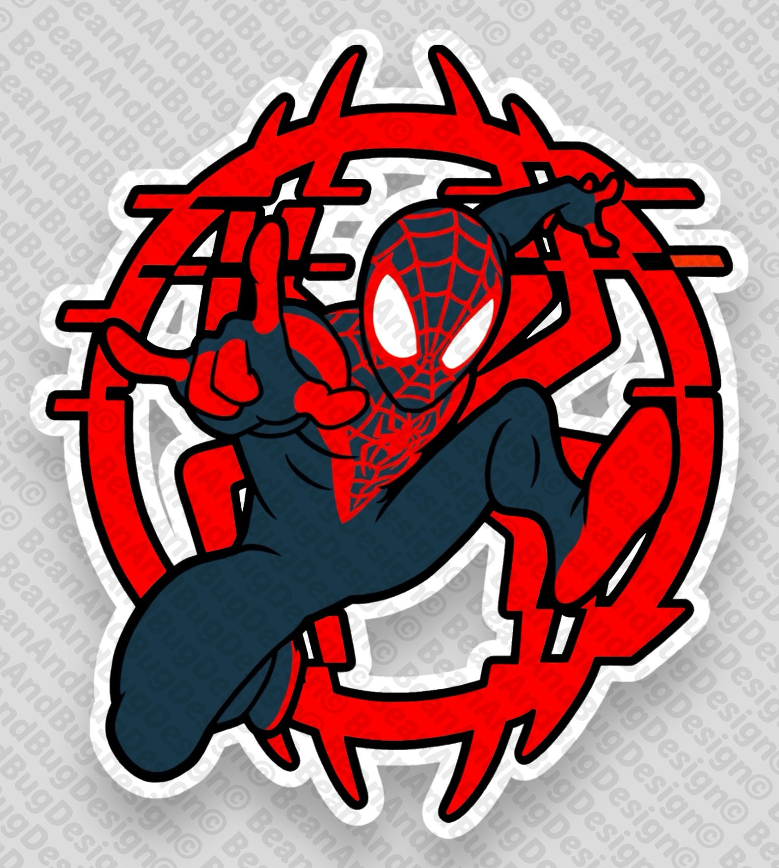 Miles morales sticker - Etsy 日本