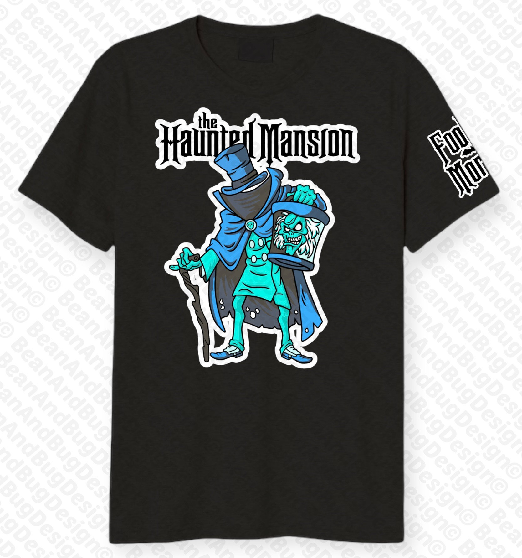 Fanart Hatbox Ghost Haunted Mansion Cricutready PNG/SVG Digital Files