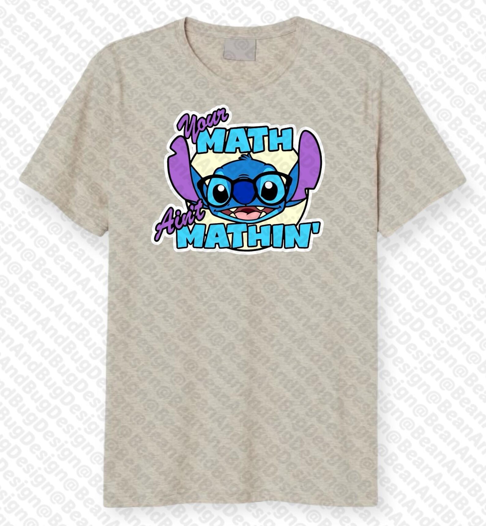 Stitch Math Posters Fanart Math Stitch Funny Math Teacher Cricut-ready JPG/PNG/SVG Digital ...