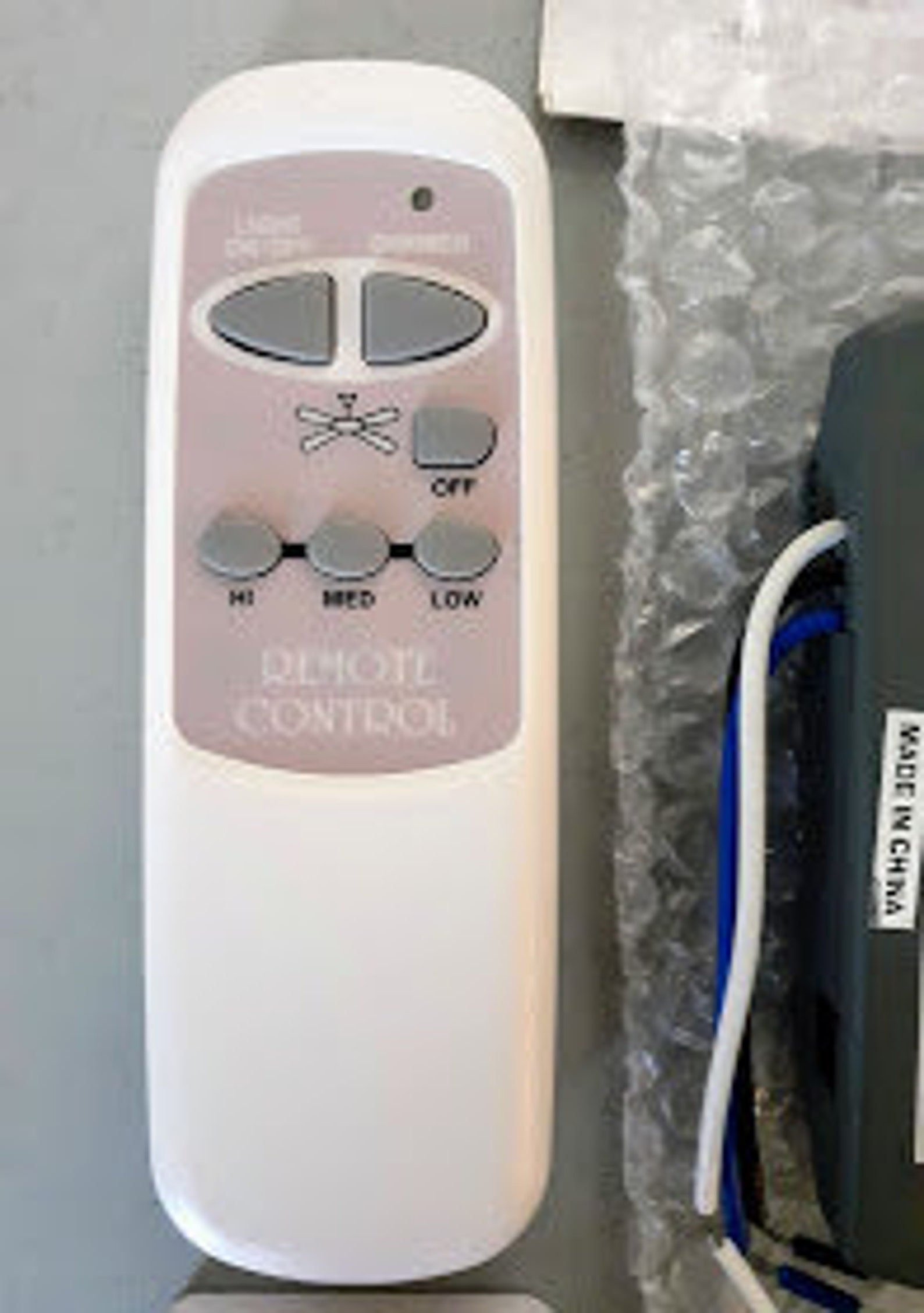 3Speed Ceiling Fan Remote Control w/ Two Receivers Canarm Etsy