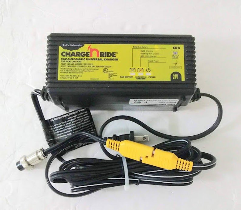 schumacher charge n ride 24v