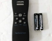 Philips Magnavox RC330801 04 Audio System Remote Control for CD AM-FM Radio, Cassette Player Boombox Models AZ1015 AZ101517 PT7056