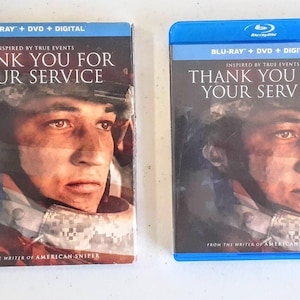 Thank You for Your Service (Blu-ray + DVD - NO Digital Disc) Near Mint