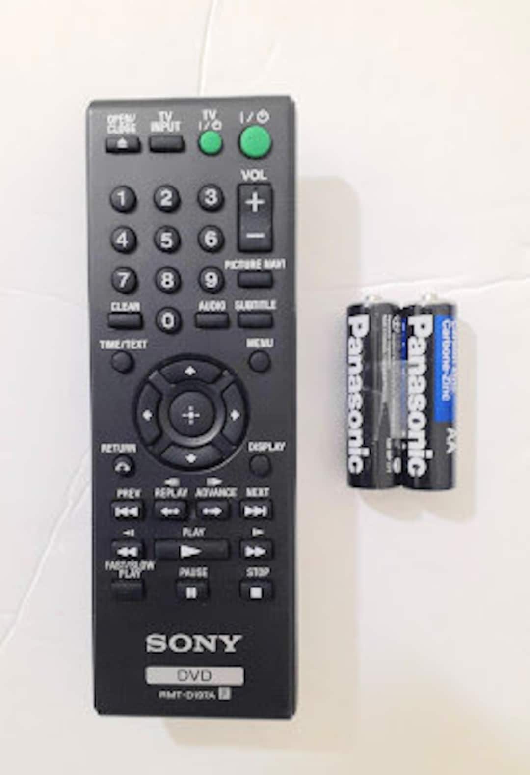 Sony RMTD197A DVD Player Remote Control for Models DVPSR210 Dvp