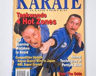 Karaté Illustrated Magazine Juin 2000 Aikido/Judo/Karaté/Kung Fu/Arts martiaux