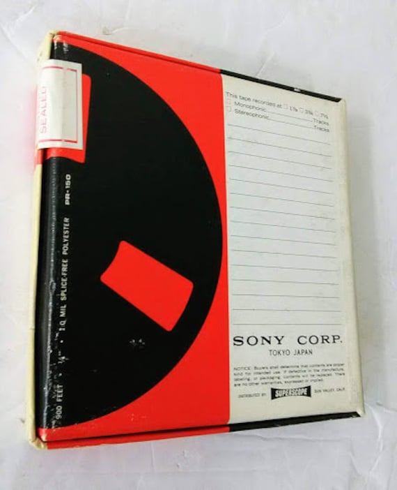 1//4/" SONY PR150-7 Reel to reel tape