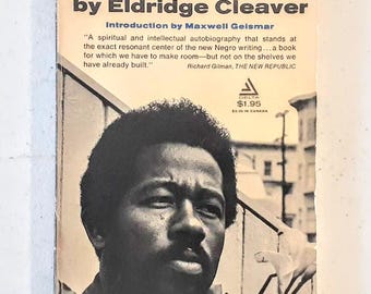 Soul on Ice by Eldridge Cleaver Ramparts Book (Delta) Black Panther Biography (First Edition 1968 PB 210 pages)