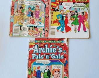 Lot of 3 Archie Series Comics #112 (1977), #161 (1982), #163 (1983)