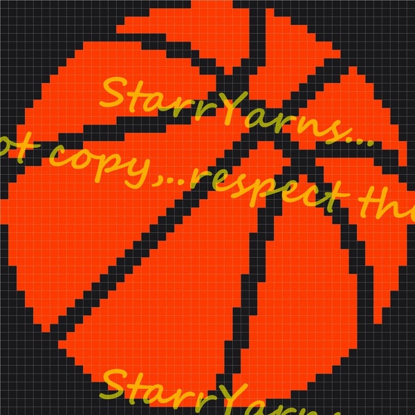 Crochet Basketball Pattern Etsy