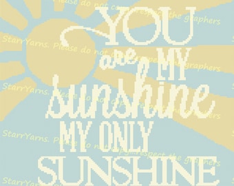 My Sunshine Crochet Graph Pattern