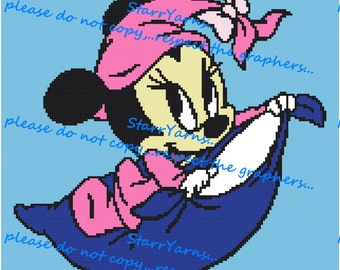 Baby Pillow Fight Crochet Graph Pattern