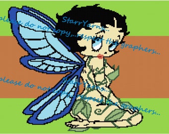 Nature Fairy Crochet Graph Pattern