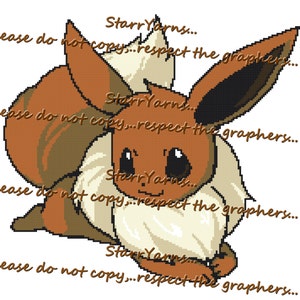 Adorable creature Crochet Graph Pattern