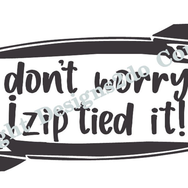 Zip Tie Certified Png Etsy