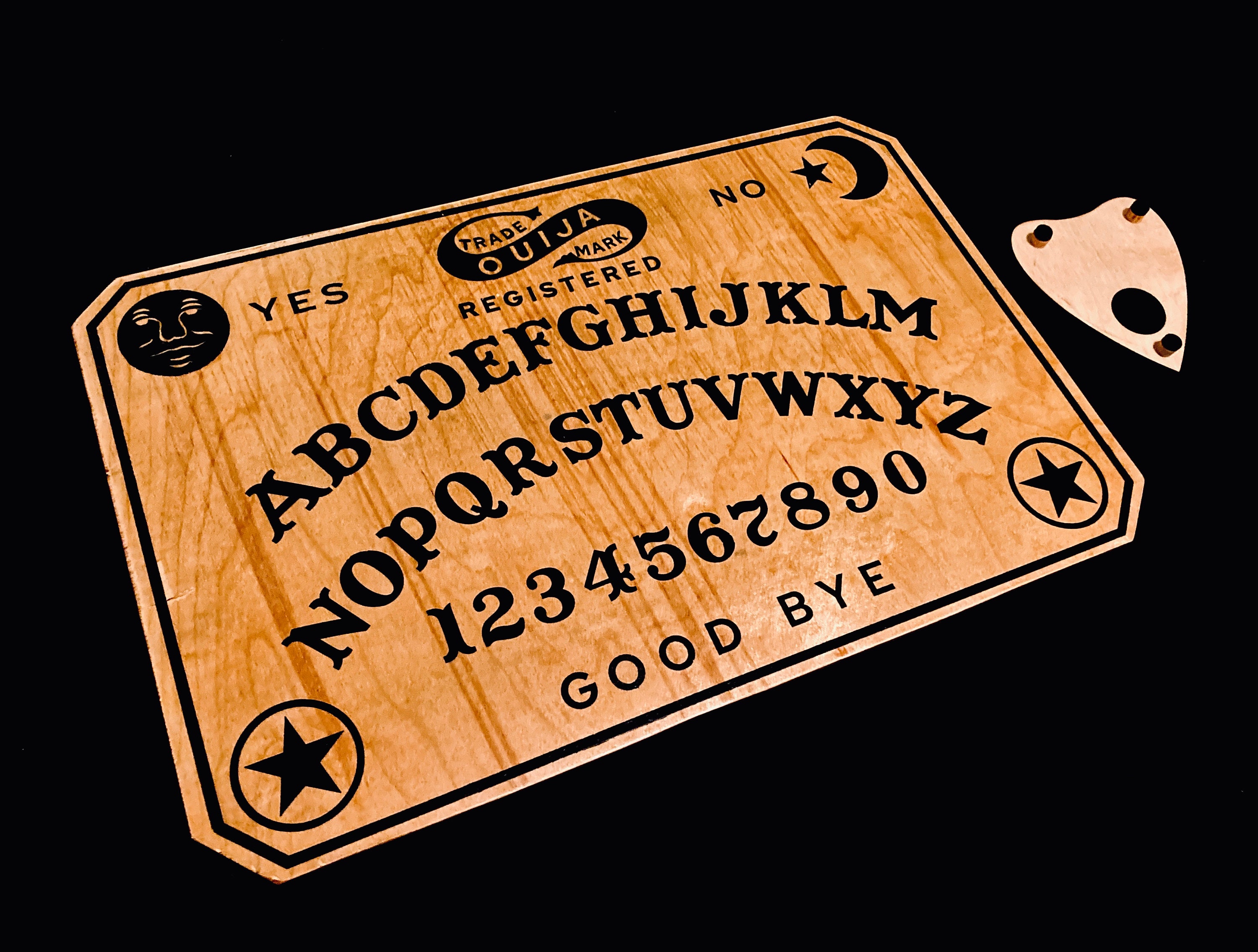 Planche ouija en bois Raven's Wisdom