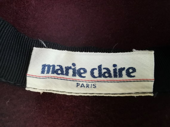 Marie Claire Hat Vintage 90's Marie Claire Paris … - image 5