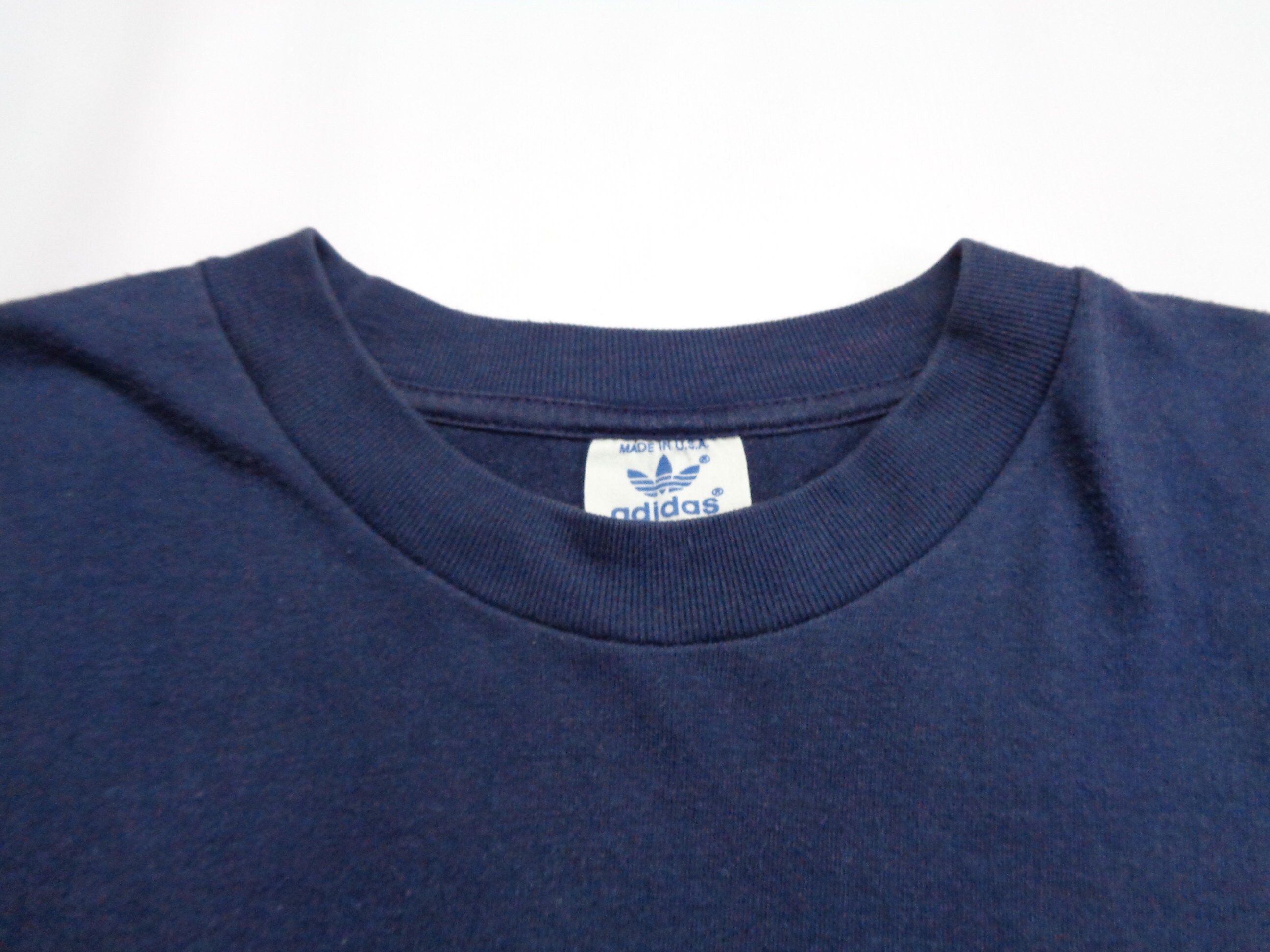 Adidas Shirt Vintage 80s Adidas Trefoil Emblem Logo Shirt | Etsy