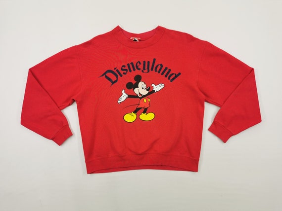 Mickey Mouse Sweatshirt Vintage Mickey Mouse Pullo