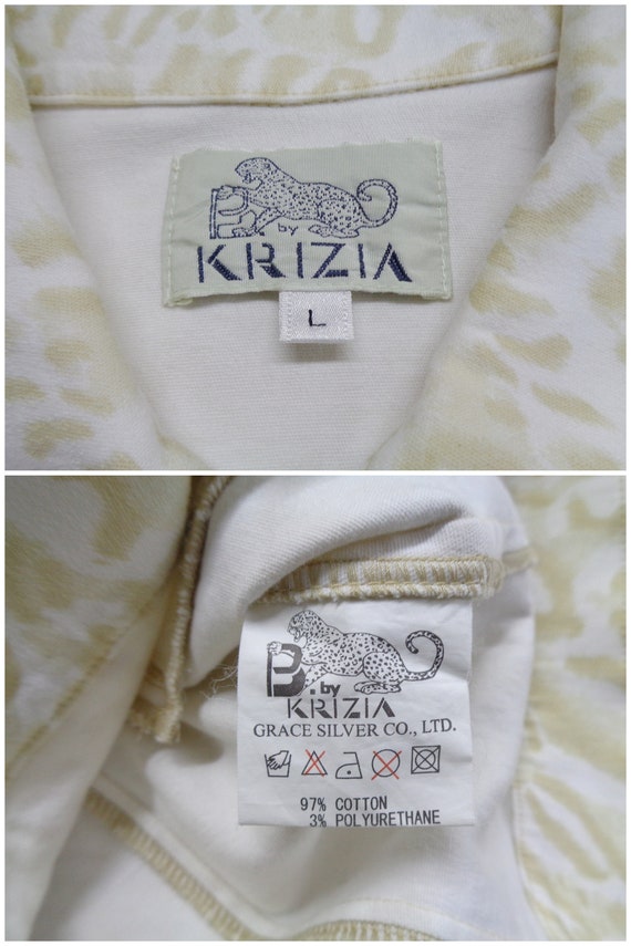 Krizia Jacket Vintage Krizia Button Jacket 90s Kr… - image 8