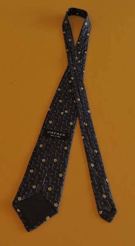 Jaeger Of London Tie Vintage Jaeger Silk Necktie … - image 5