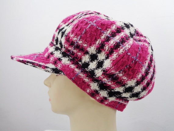 Cecil Mcbee Hat Vintage Cecil Mcbee Bucket Hat Vintage Cecil Mcbee Vintage Checkered Newsboy Hat Cap
