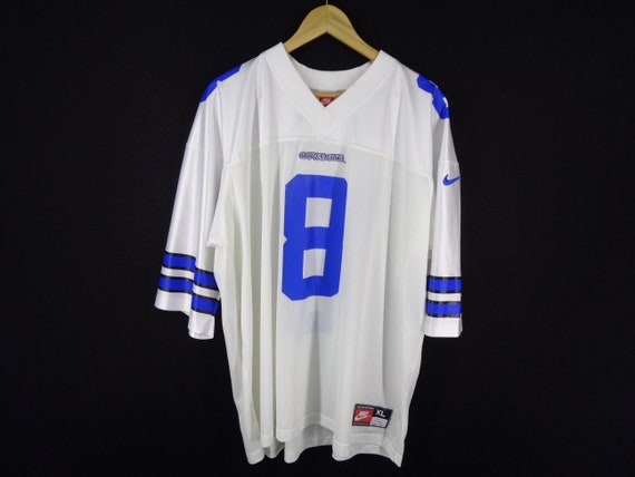 Dallas Cowboys Troy Aikman 8 Jersey Vintage Nike Dallas - Etsy Australia