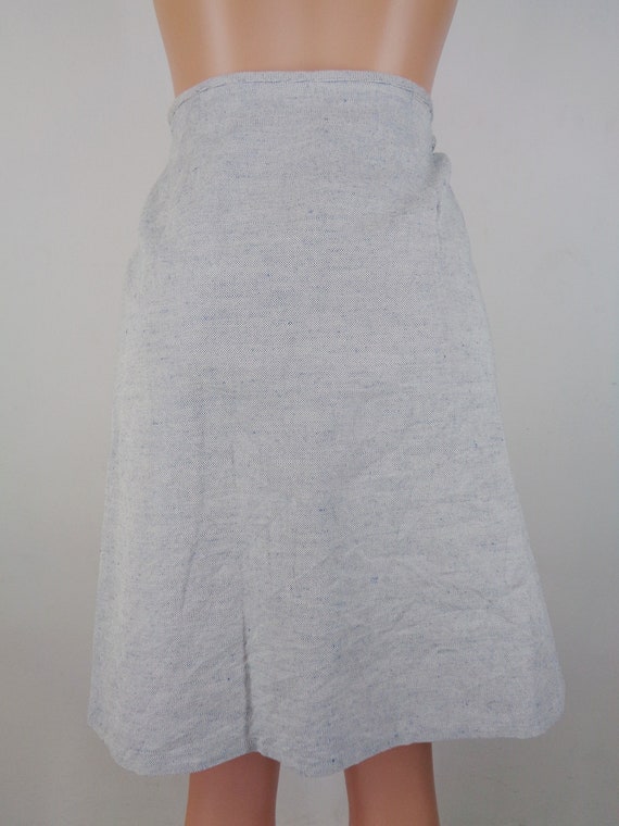 Burberry Skirt Vintage Size 36 Burberry Wrap Skir… - image 3