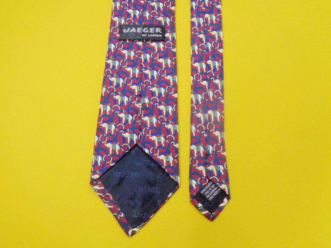 Jaeger Tie Vintage Jaeger Silk Necktie Vintage Jaeger Made in - Etsy UK