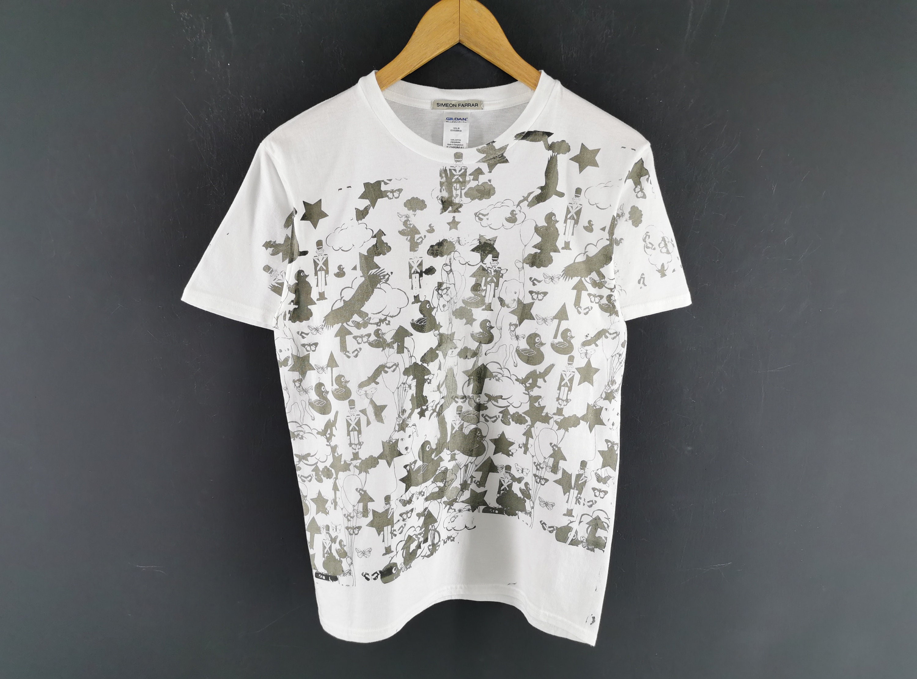 Simeon Farrar Shirt Vintage 90s Simeon Farrar T Shirt Size S - Etsy