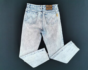 Edwin Jeans Distressed Vintage Size 31 Edwin Denim Pants Vintage Edwin Acid Wash Denim Jeans Size 29/30x27