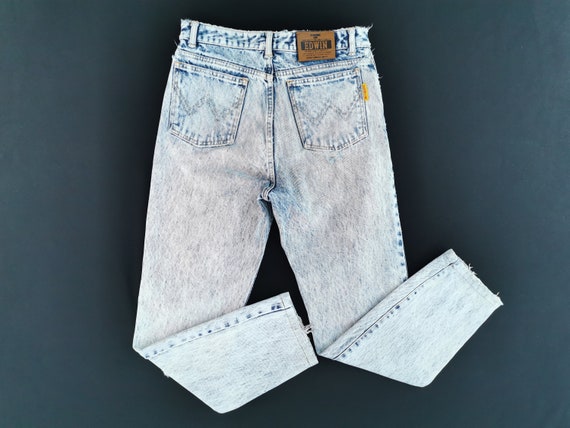 Edwin Jeans Distressed Vintage Taglia 31 Edwin Pantaloni Denim | Etsy Italia