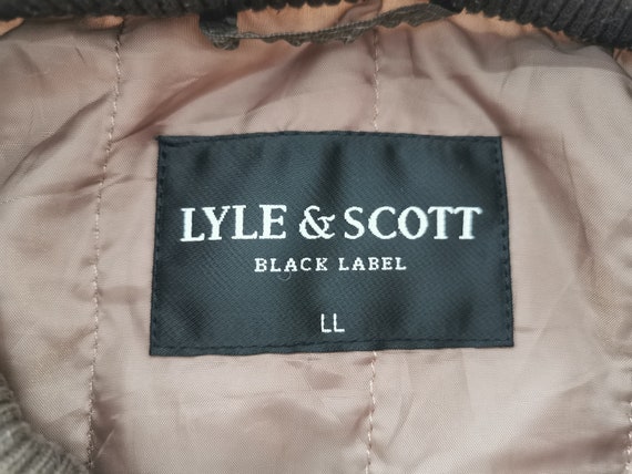 Lyle & Scott Jacket Vintage Lyle and Scott Black … - image 5