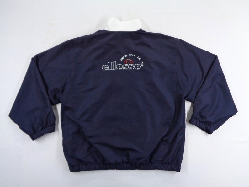 Ellesse Jacket Vintage Ellesse Windbreaker Vintage Ellesse Big Logo Windbreaker Jacket Size L