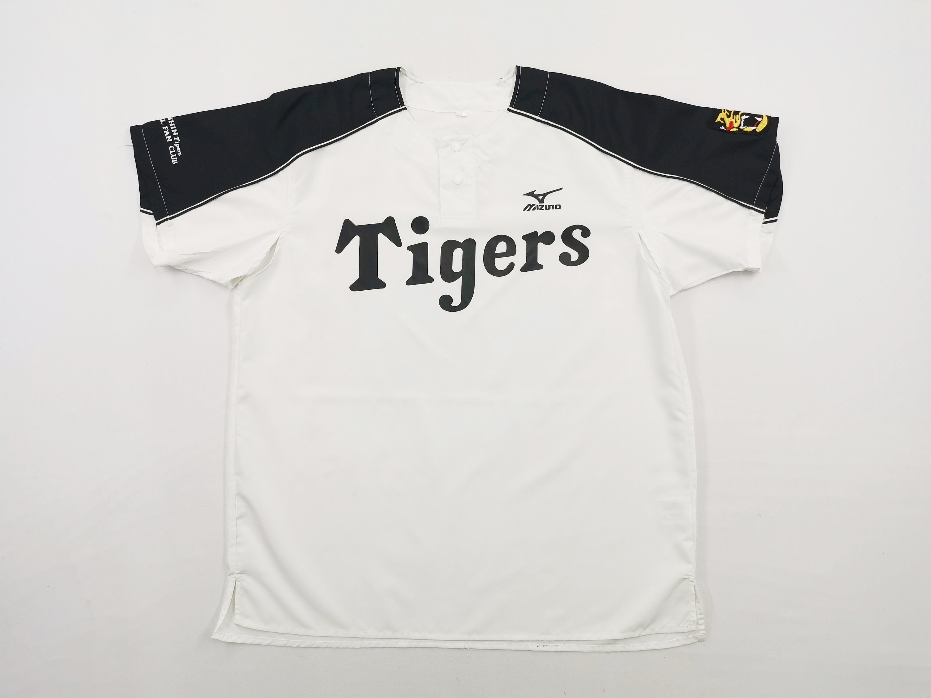 Official Retro Japan Hanshin Tigers Baseball Fan Club Summer Light Jersey  Green – Sugoi JDM