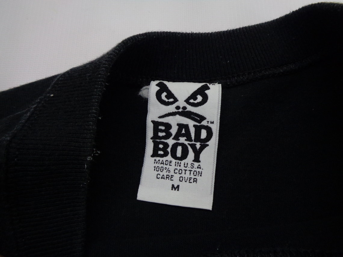 Bad Boy Shirt Vintage Bad Boy T Shirt Vintage 90s Bad Boy Made Etsy