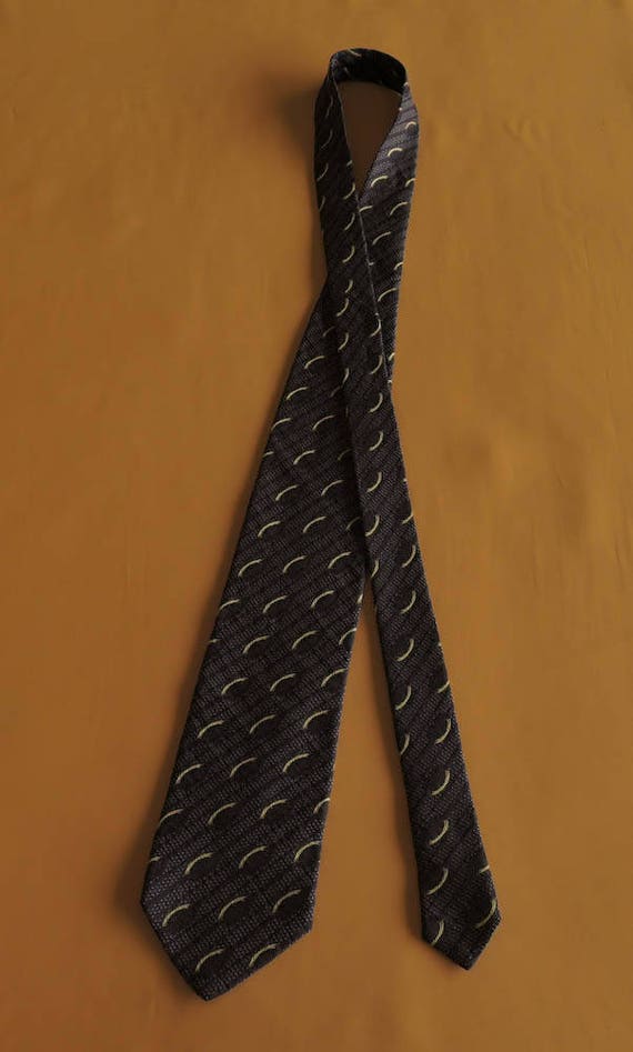 Missoni Tie Vintage Missoni Woven Silk Necktie Vi… - image 4