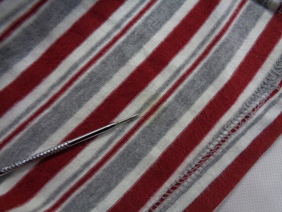 Shirt Playboy Striped Tee T Shirt Size 