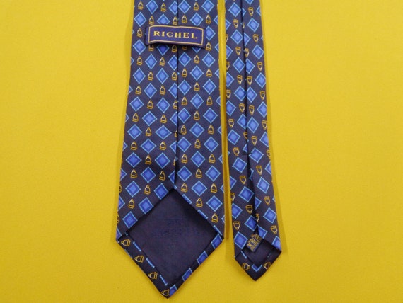 Richel Tie Vintage Richel Silk Necktie Vintage Ri… - image 4