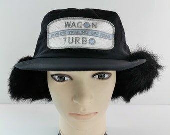 Casquette Wagon Turbo vintage Wagon Turbo Hat Bonnet d'hiver Wagon Turbo des années 90