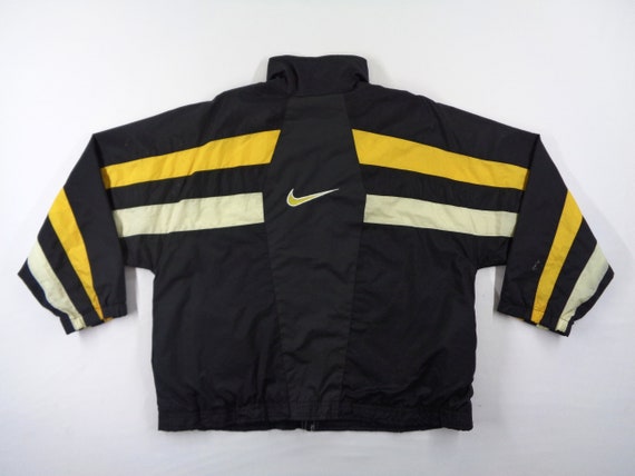 Nike Jacket Vintage Nike Windbreaker Vintage 90s Nike Big Logo Etsy España