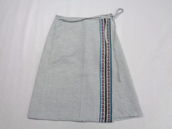 Burberry Skirt Vintage Size 36 Burberry Wrap Skir… - image 6