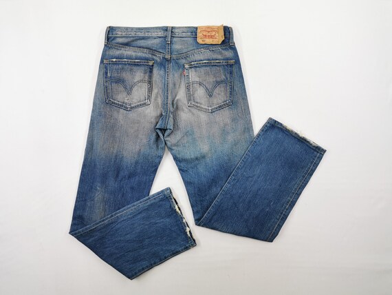 Levis 501 Jeans Distressed Vintage Size 34 Levis 5