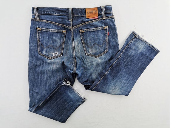 Men's Edwin Designer Jeans - French Baggy - Size 31-32 - $99.00 Retail |  Property Room
