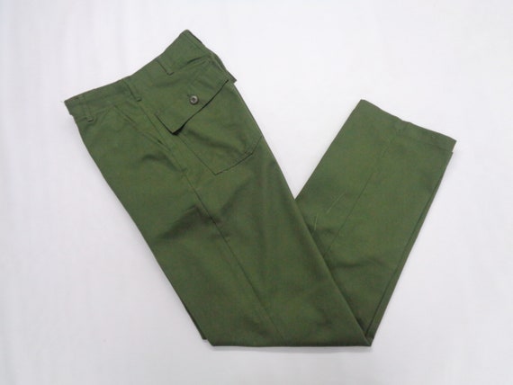 Military Pants Vintage Size 28 Army Pants Vintage